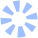 social media circle icon blue