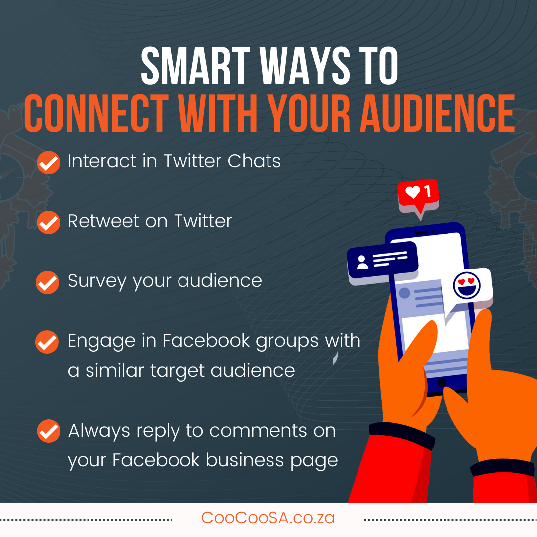 Smart ways to connect with your audience through the use of business Social Media accounts